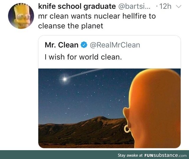 Cleanse the world