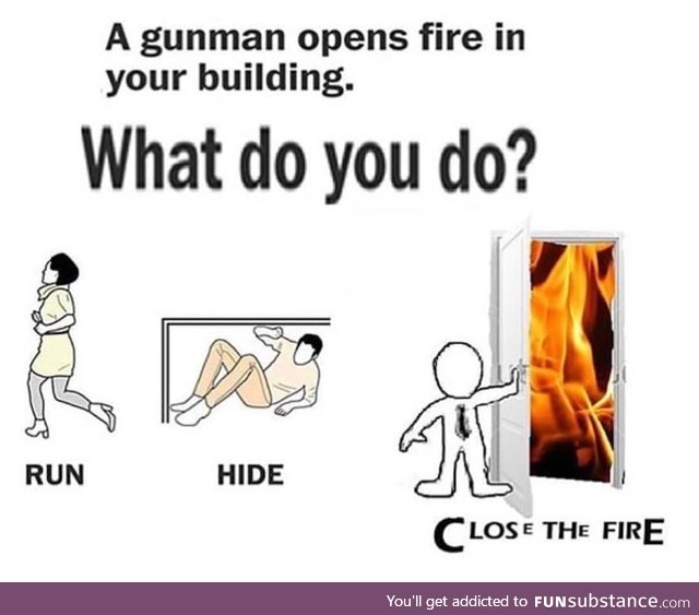 Close the fire