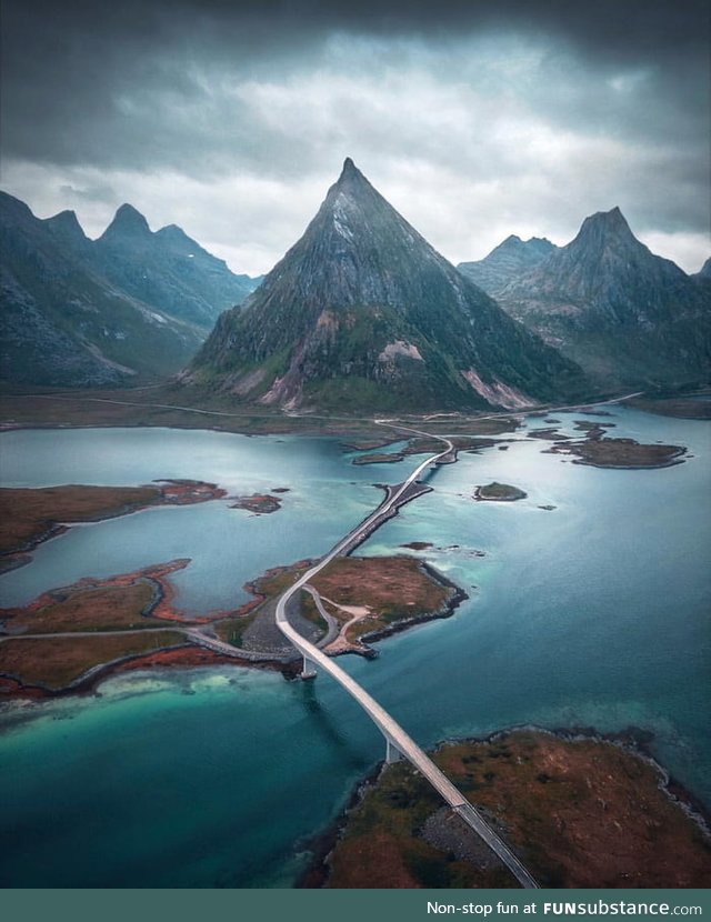 Lofoten Islands in Norway