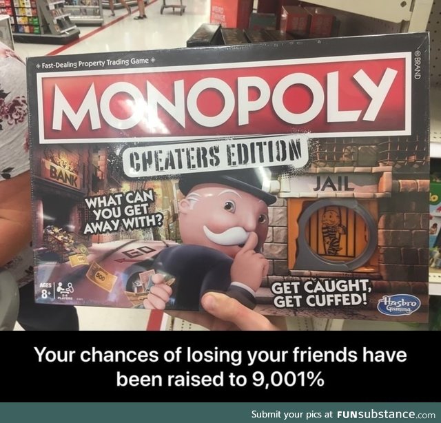 Monopoly cheater's edition