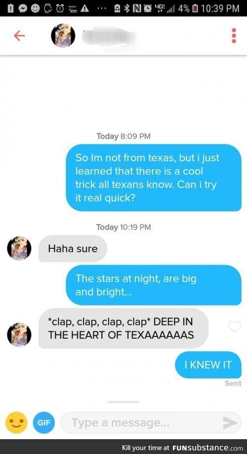 Texas tricks