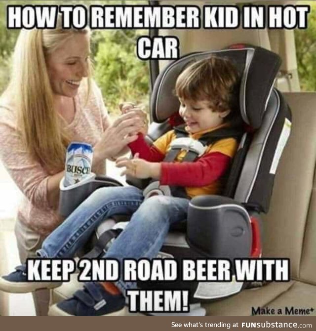 LPT: Keep something important in the backseat to avoid forgetting your child
