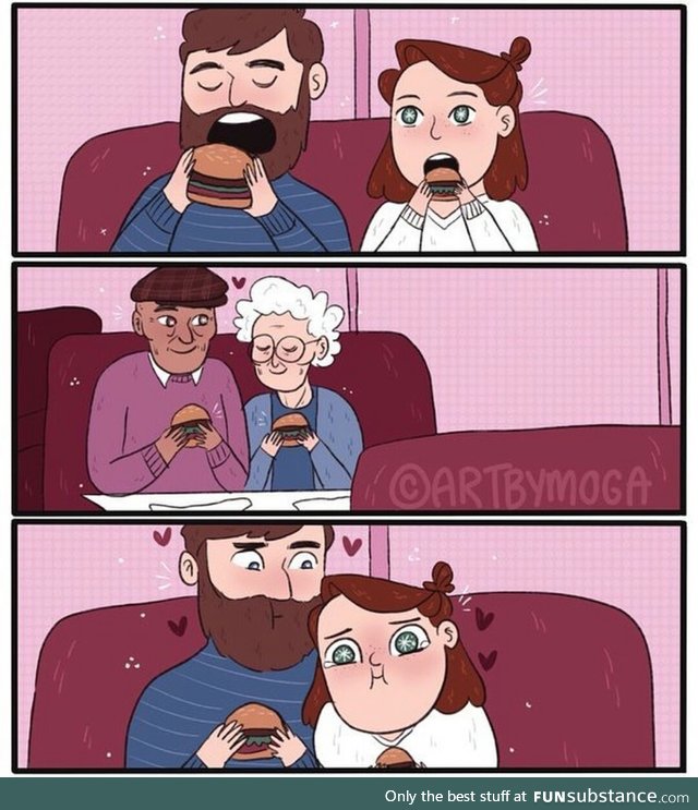Cute old couples