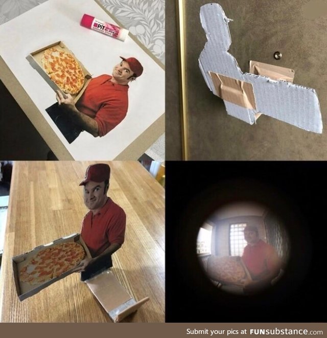 Pizza prank