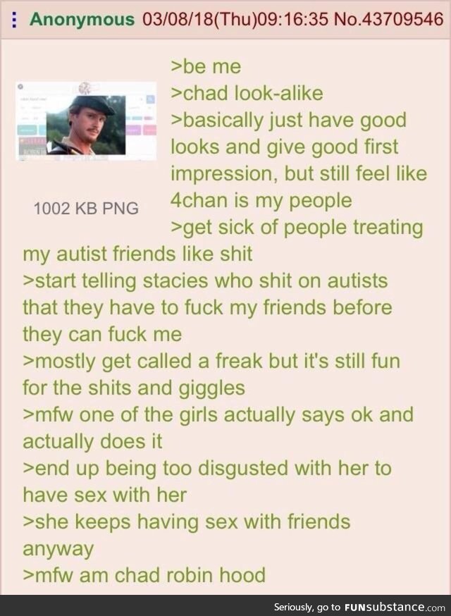 Anon is Chad