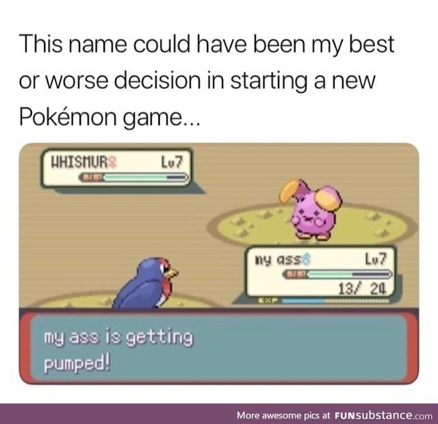 Best Pokemon name