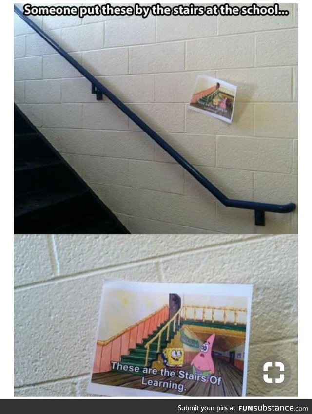 Stairs of learning