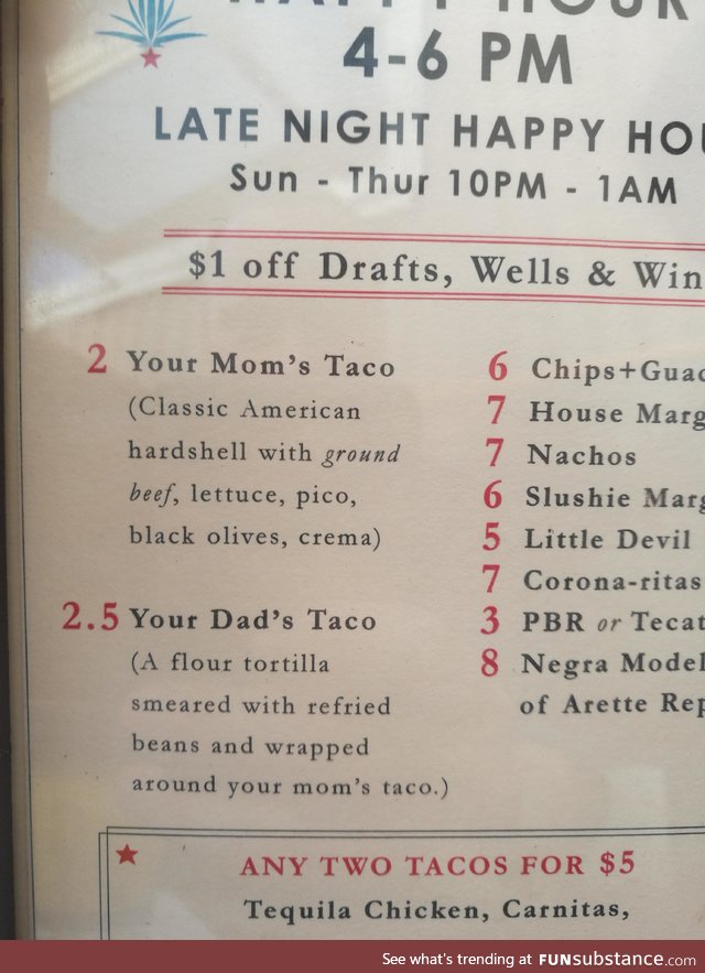 Your Dad's Taco