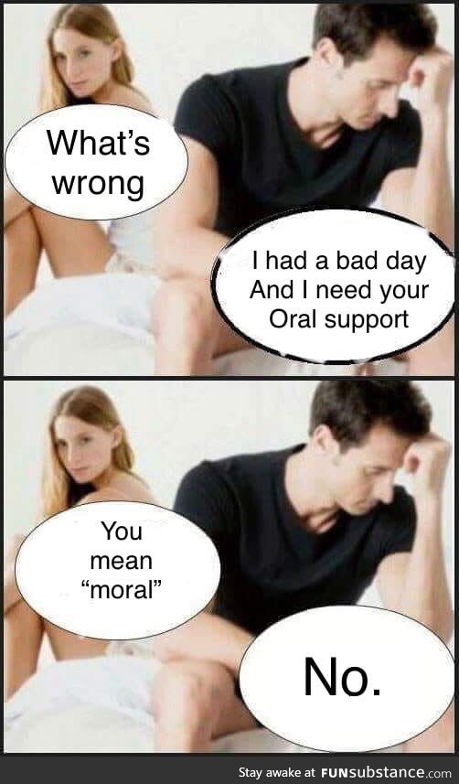 Oral support