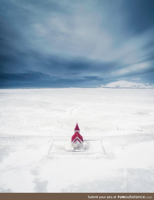 Little church in Iceland