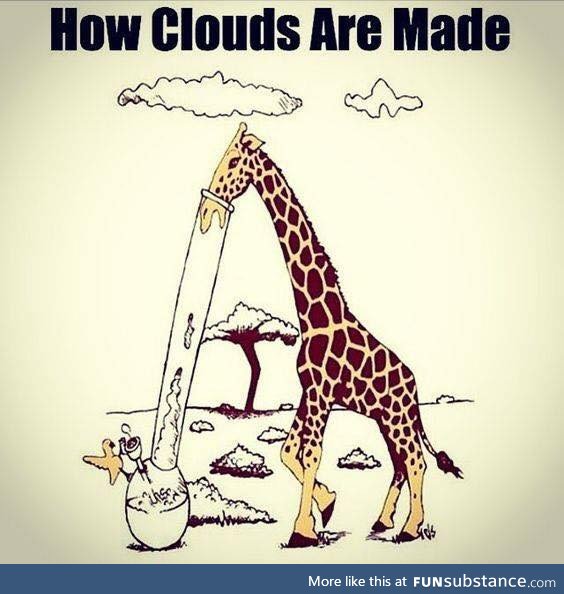 How clouds are made!