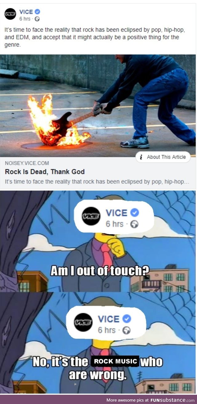 Vice is ****ing dead