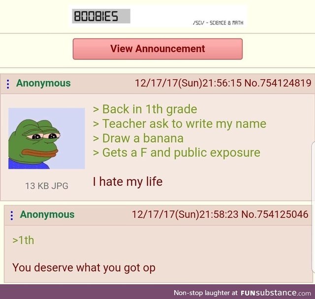 Anon is an intellectual