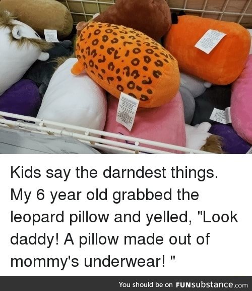 Mommy's underwear