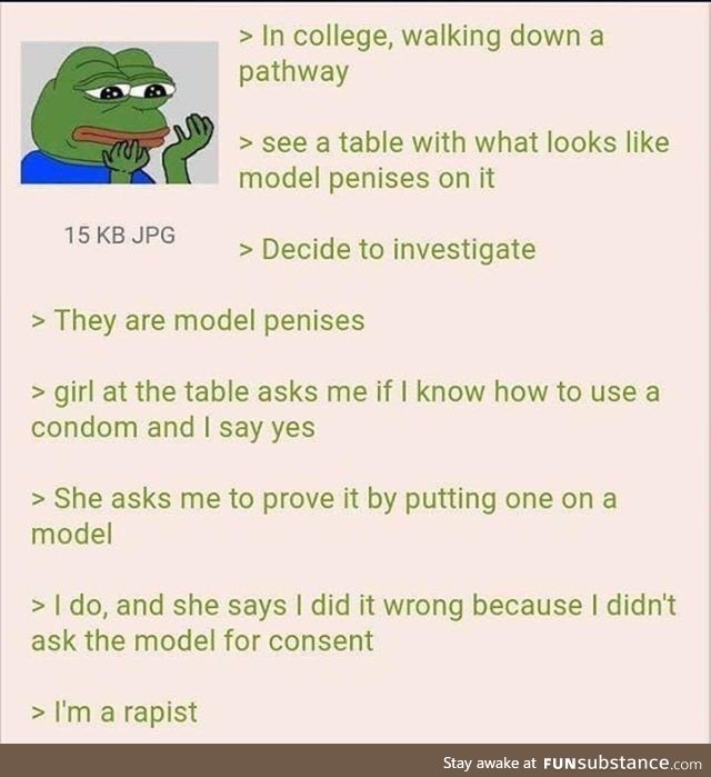 Anon did something wrong
