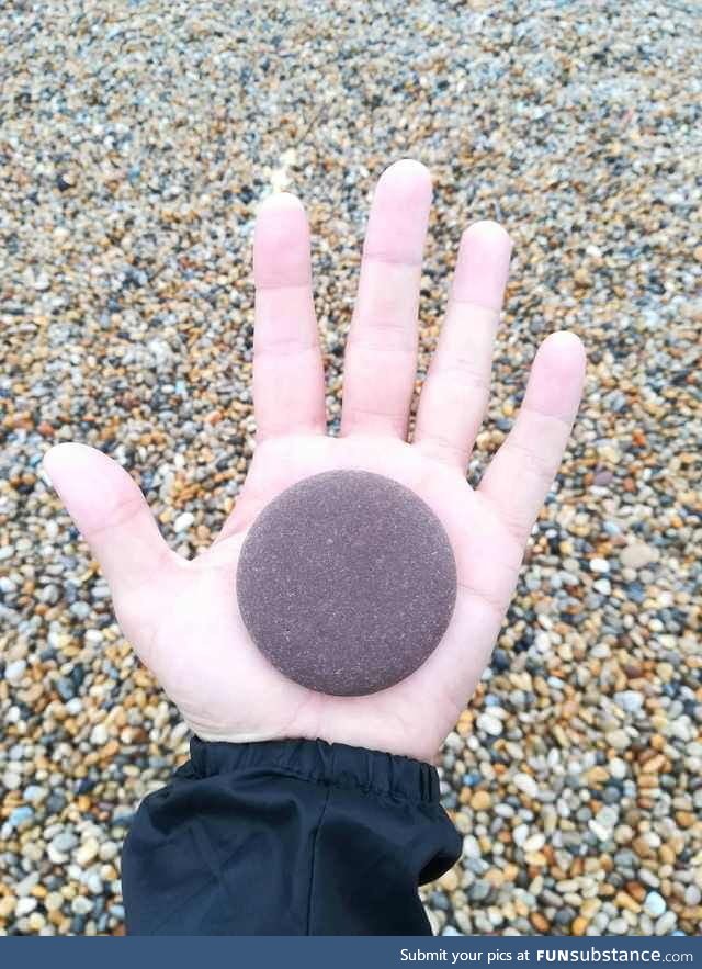 Roundest pebble