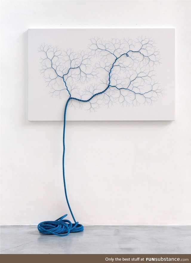An unraveled rope