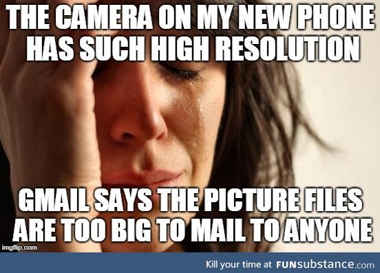 The downside of high resolution photography