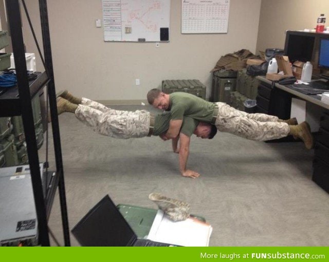 Planking level: us military