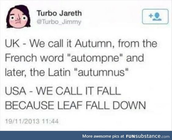 Why Fall is Fall