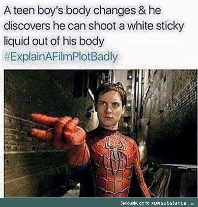 Explained Spiderman badly