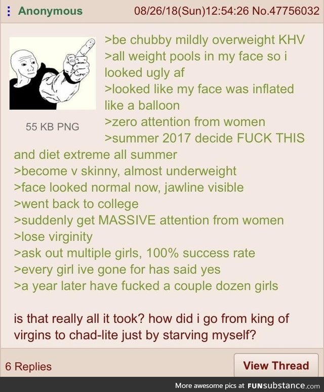 Anon becomes chad-lite