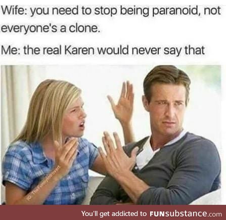 Only the real Karen