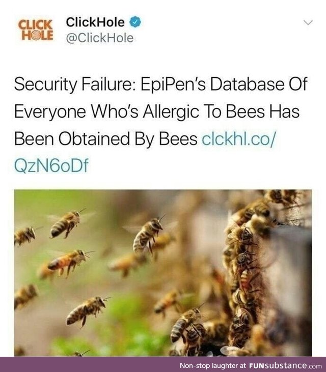 The bees are on to something
