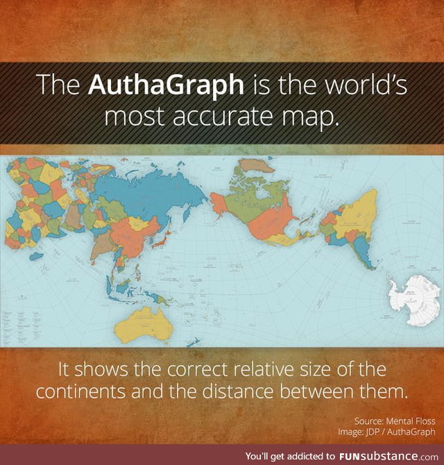The AuthaGraph Is The World's Most Accurate Map
