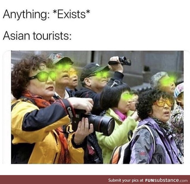 Why do asian people love taking so many pictures?