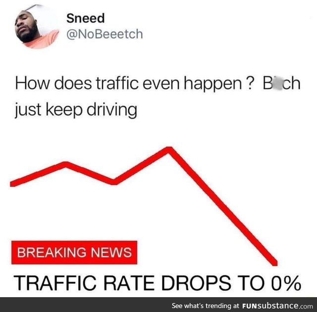 Solution to slow traffic