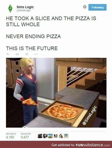 Never ending pizza