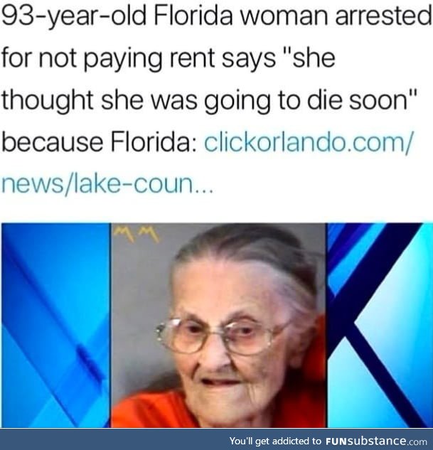 Why always from Florida tho
