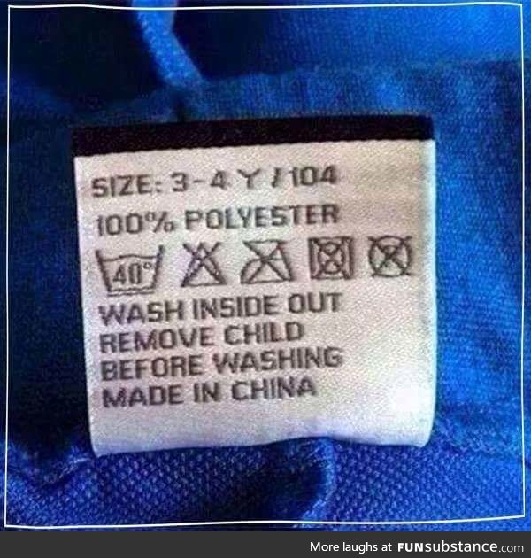 Always read the instructions!