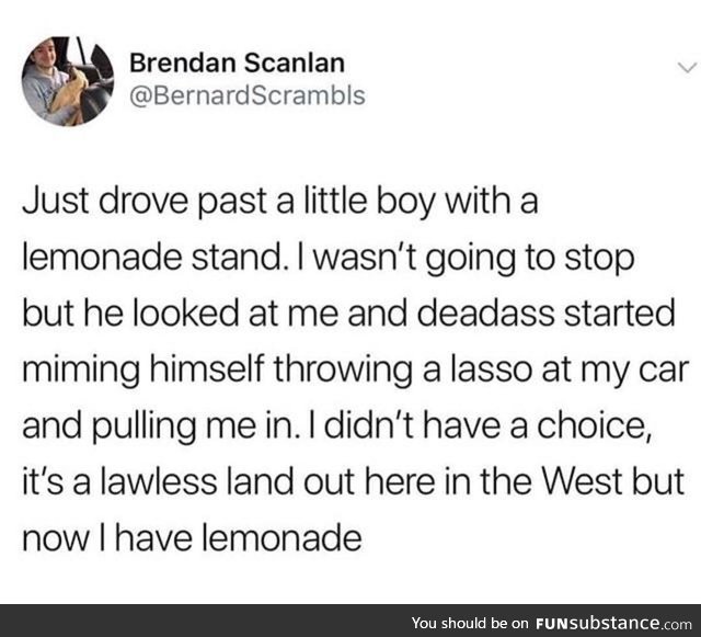 Lemonade larry