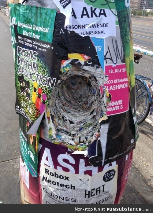 How to carbon date a lamp post