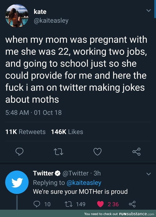 Can we end the moth meme