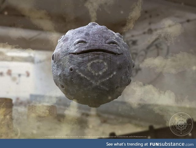 Realistic looking koffing