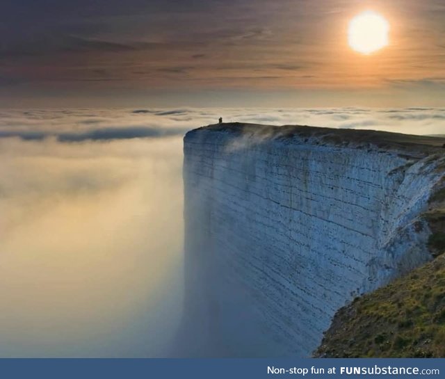 Where the Earth ends... Sussex, England