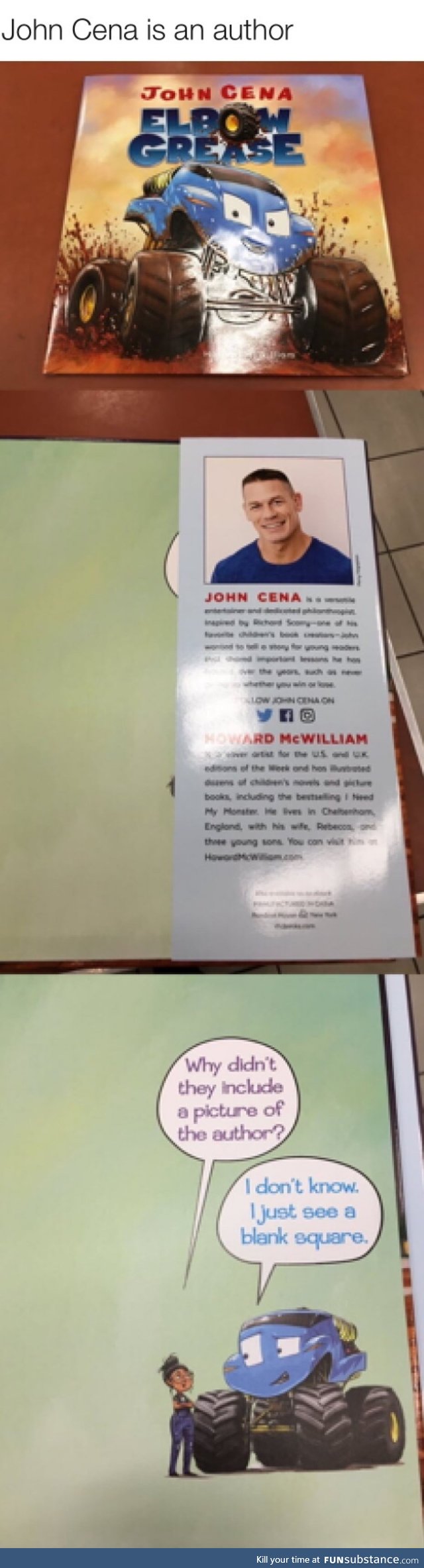 John Cena is an author
