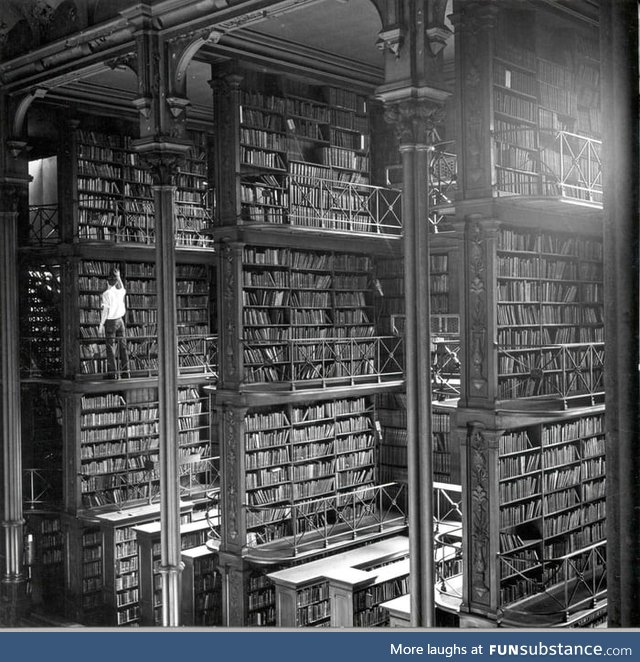 The old cincinnati library, 1874-1955