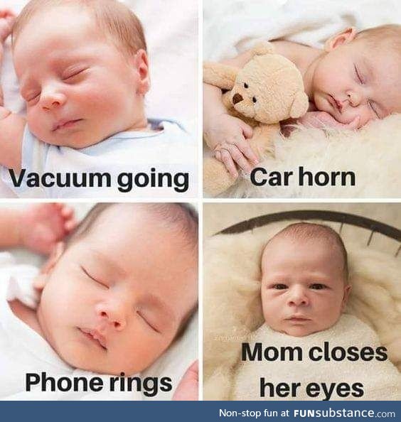 Mom vs baby