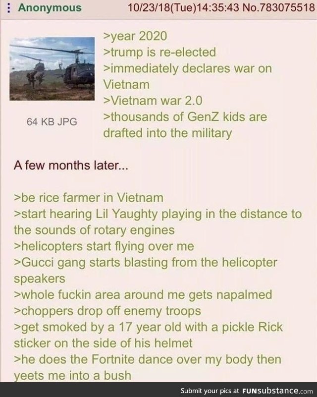 Anon is a soldier