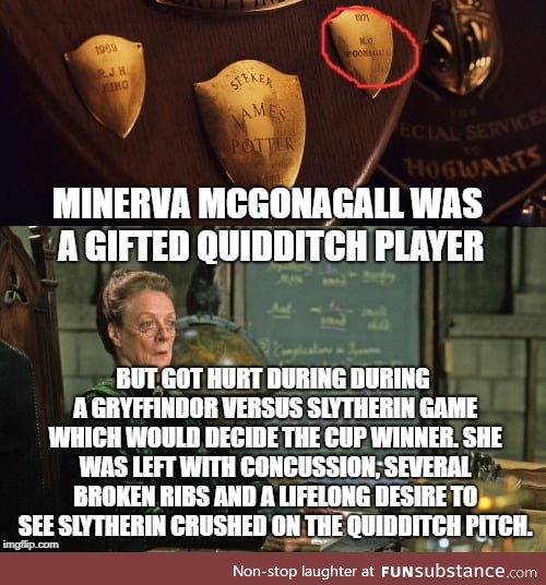 Minerva "Motherf**king" McGonagall