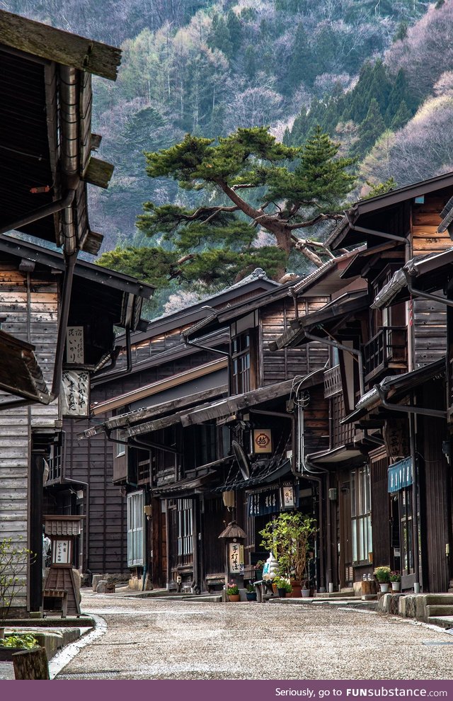 Narai, Japan on the old Edo trail