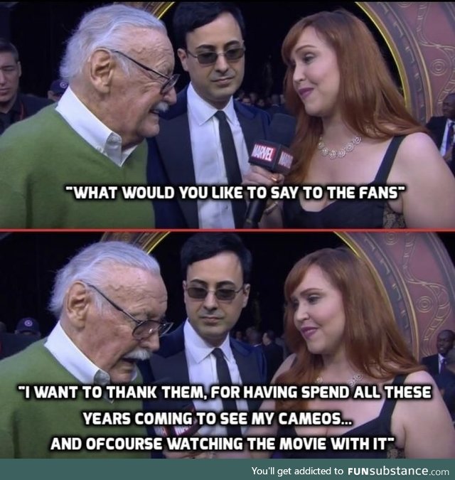 We’ll miss you Stan Lee