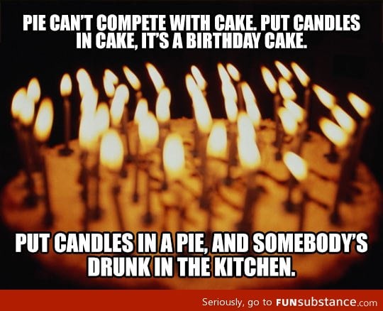Pie vs. Cake