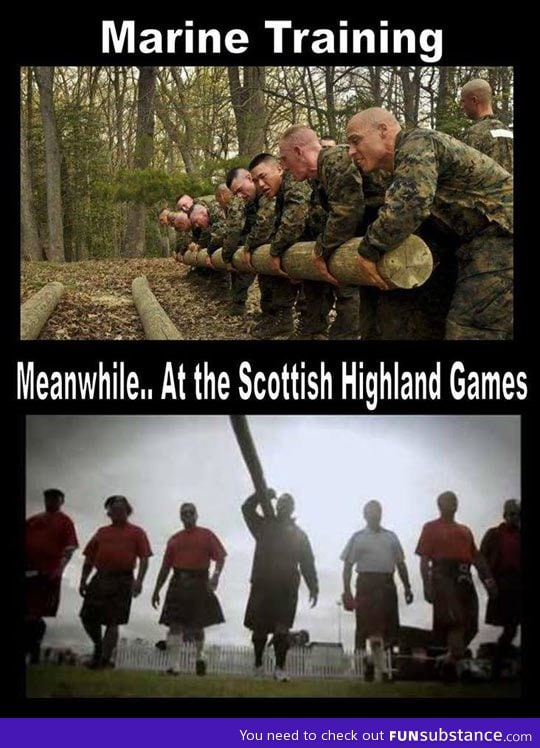 Scottish are badass
