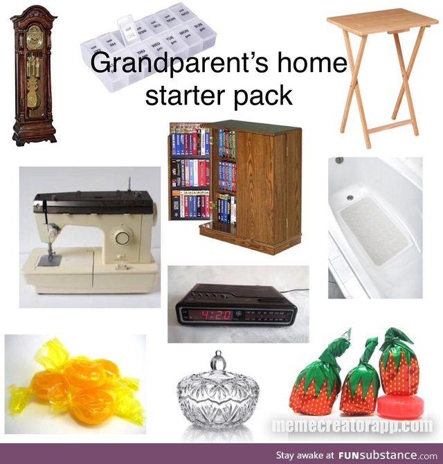 Grandparent’s home starter pack