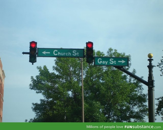 Well this is an interesting intersection